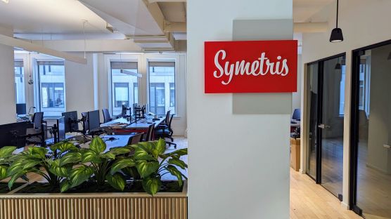 Symetris' office on Rue St-Jacques, Montréal
